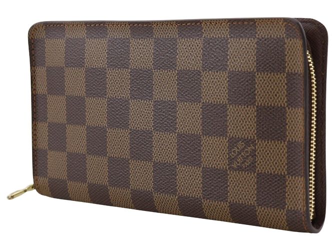 Louis Vuitton Damier Canvas Long Wallet Braun - Ansicht 2