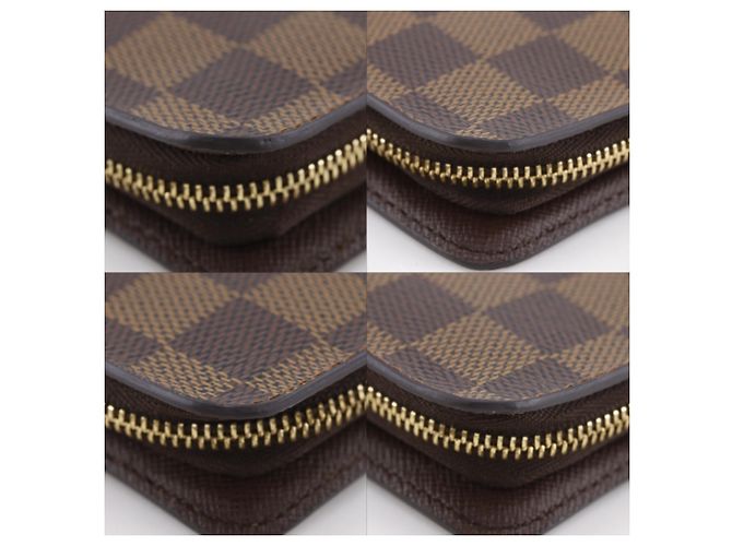 Louis Vuitton Damier Canvas Long Wallet Braun - Ansicht 4