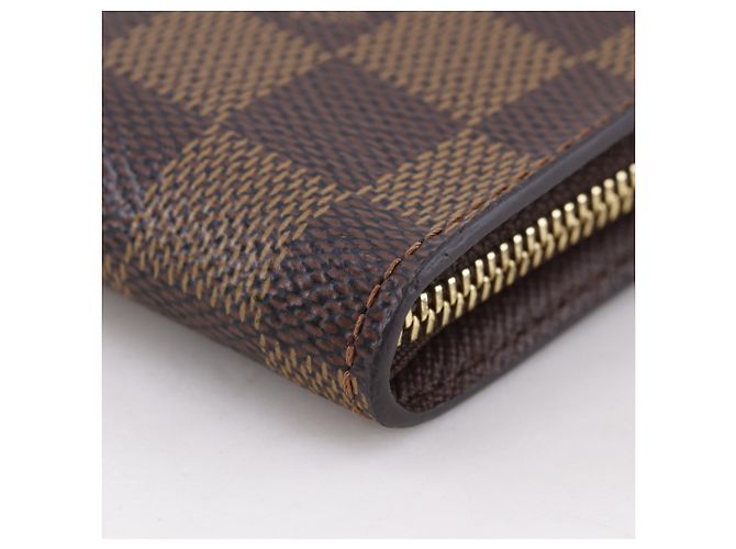 Louis Vuitton Damier Canvas Long Wallet Braun - Ansicht 5