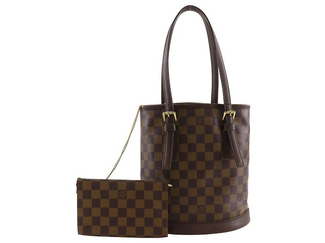 Borsa Tote Mare Louis Vuitton N42240 Marrone - vista 17