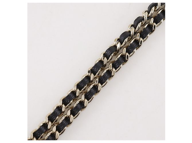 Portafoglio con catena Mademoiselle Chanel Nero - vista 10