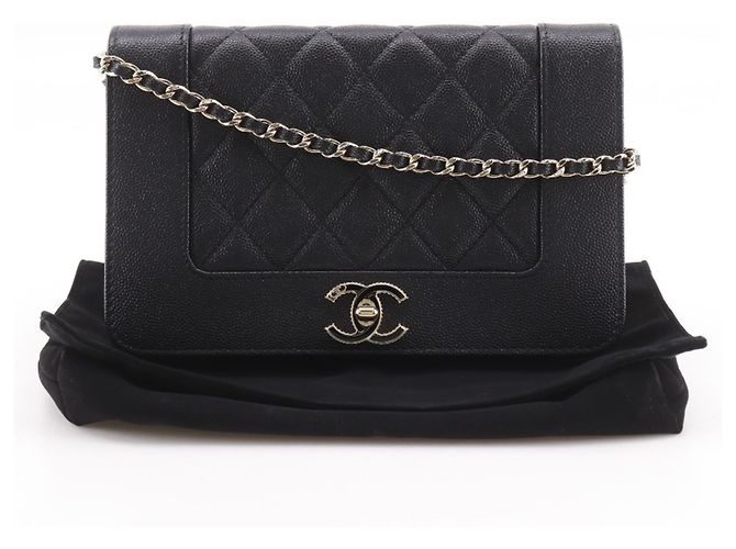 Portafoglio con catena Mademoiselle Chanel Nero - vista 17