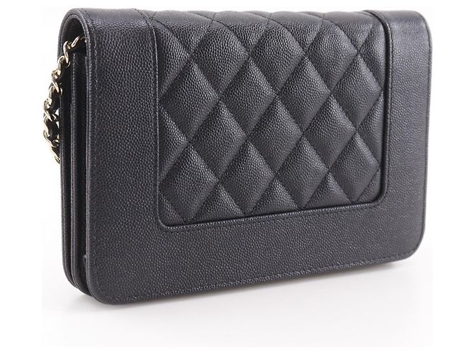 Portafoglio con catena Mademoiselle Chanel Nero - vista 3
