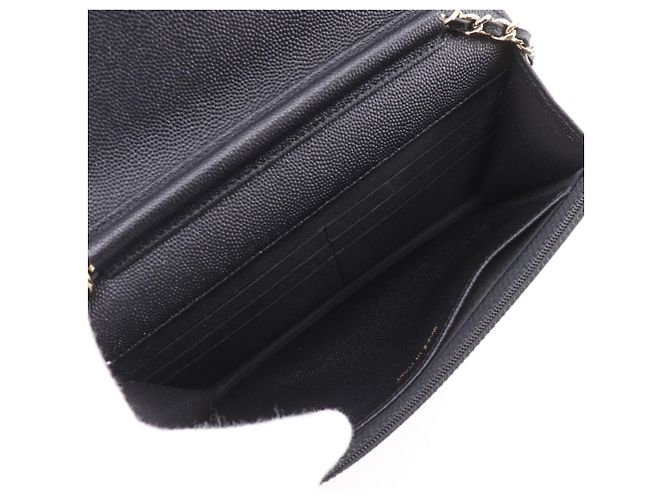 Portafoglio con catena Mademoiselle Chanel Nero - vista 5