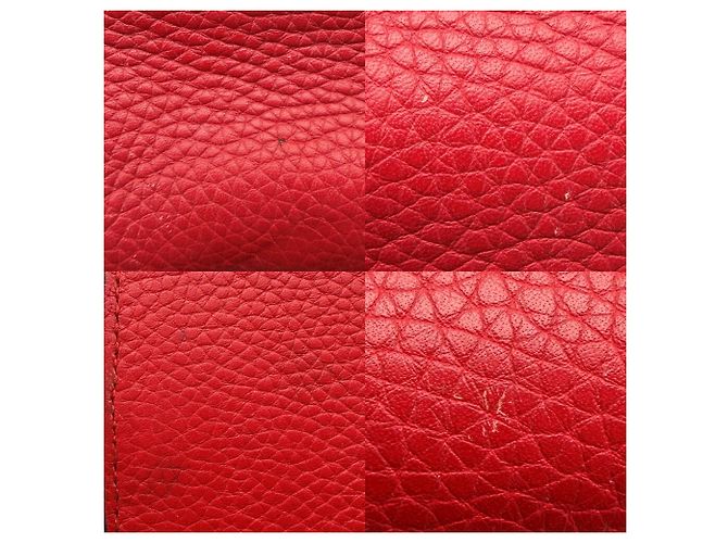 Borsa Gucci Bamboo Daily in pelle rossa Rosso - vista 14