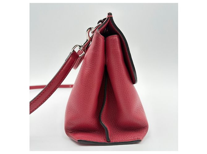 Borsa Gucci Bamboo Daily in pelle rossa Rosso - vista 7
