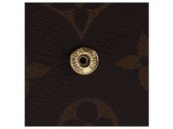Cartera Sarah Long Louis Vuitton Castaño Monograma - vista 11