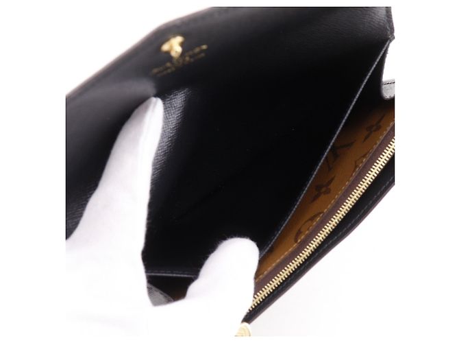 Cartera Sarah Long Louis Vuitton Castaño Monograma - vista 7
