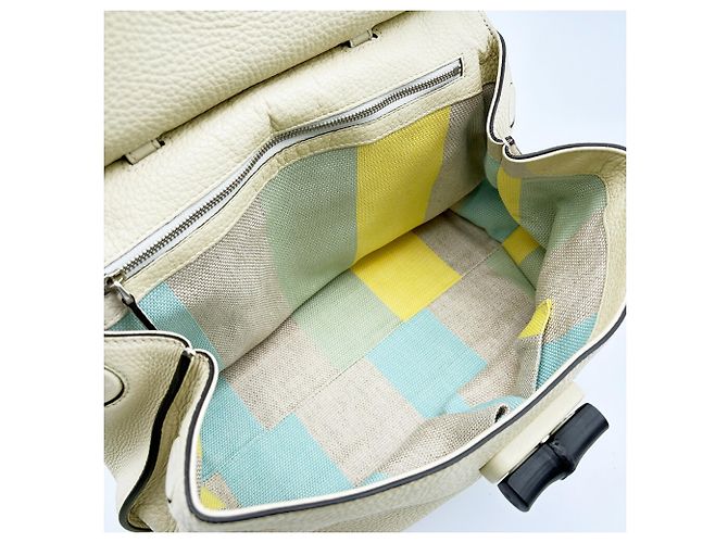 Borsa a Spalla Gucci Bamboo Daily Multicolore Crudo - vista 17