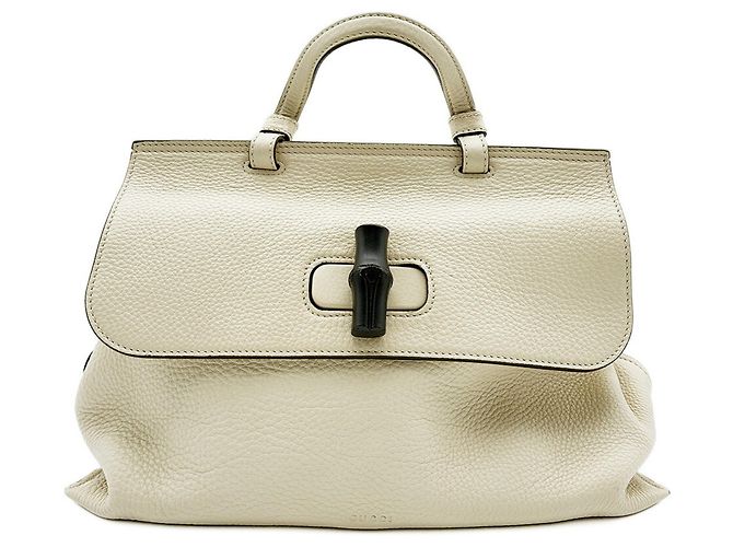 Borsa a Spalla Gucci Bamboo Daily Multicolore Crudo - vista 3