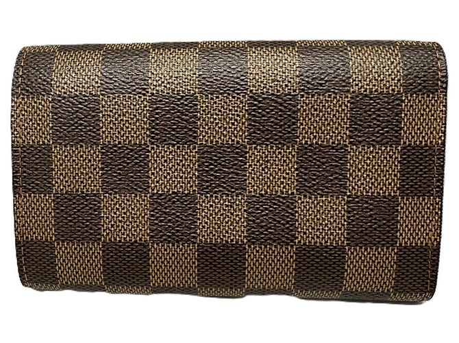 Louis Vuitton Damier Bi-fold Wallet Braun Damier ebene - Ansicht 2