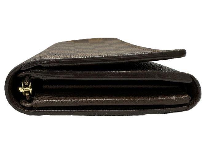 Louis Vuitton Damier Bi-fold Wallet Braun Damier ebene - Ansicht 7