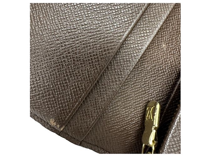 Louis Vuitton Damier Bi-fold Wallet Braun Damier ebene - Ansicht 8