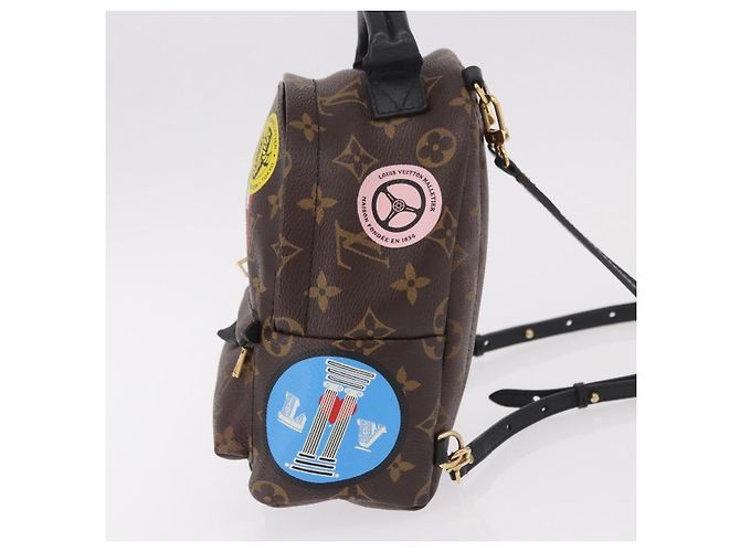 Louis Vuitton Palm Springs Limited Mini Marrone - vista 3