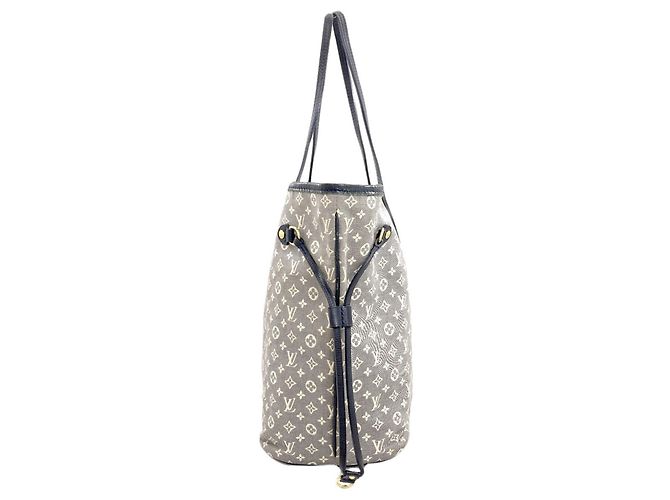Borsa Tote Louis Vuitton Monogram Idylle Neverfull MM Nero - vista 3