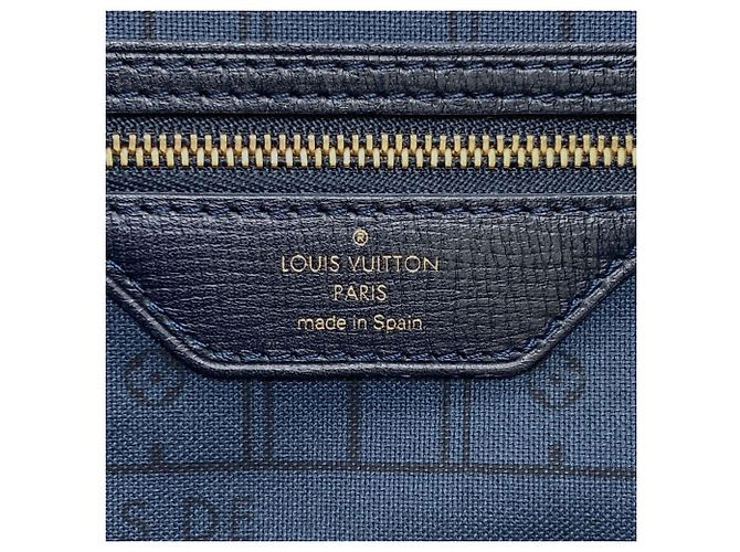 Borsa Tote Louis Vuitton Monogram Idylle Neverfull MM Nero - vista 6