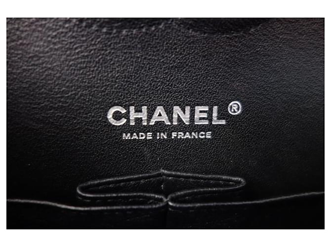 Timeless Chanel Classic Tasche medium Schwarz Rot Mehrfarben - Ansicht 11