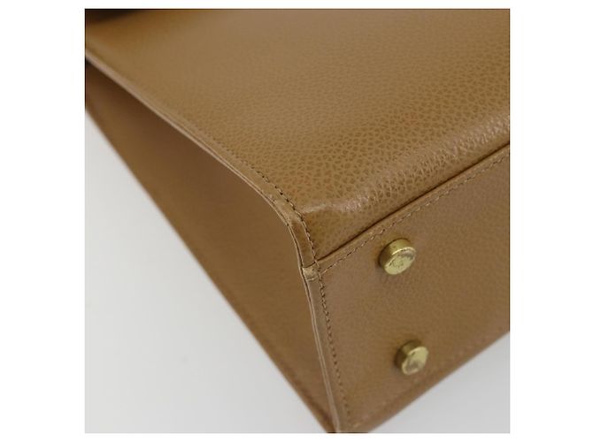 Borsa Coach in Pelle 2way Marrone Oro Auth gh2221 D'oro - vista 16