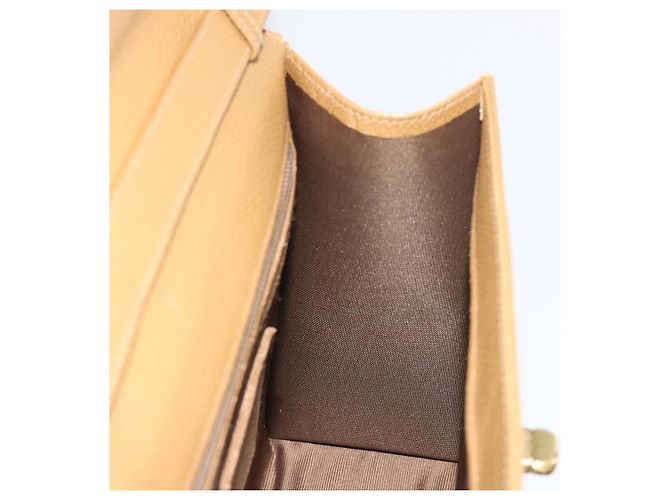 Borsa Coach in Pelle 2way Marrone Oro Auth gh2221 D'oro - vista 21