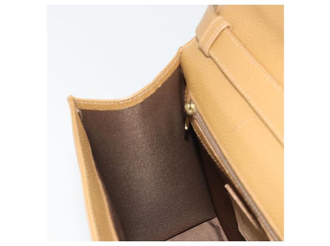 Borsa Coach in Pelle 2way Marrone Oro Auth gh2221 D'oro - vista 22