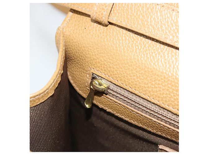 Borsa Coach in Pelle 2way Marrone Oro Auth gh2221 D'oro - vista 23