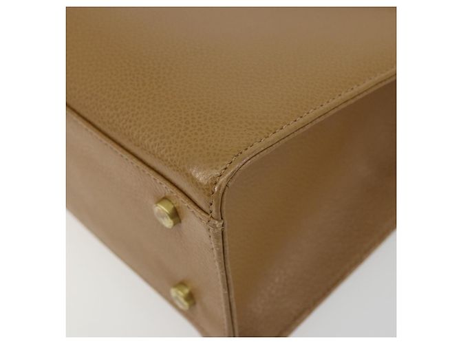 Borsa Coach in Pelle 2way Marrone Oro Auth gh2221 D'oro - vista 9