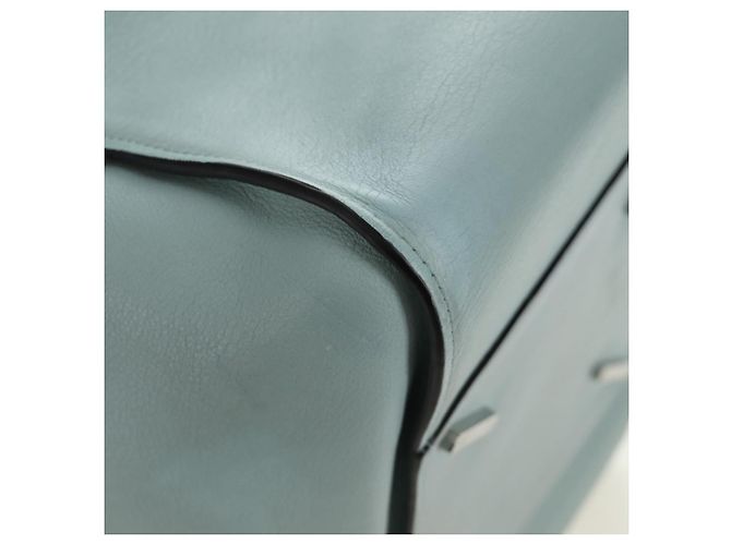 Borsa a mano LOEWE Hammock in pelle 2way Light Blue Silver Auth 190453A Argento Blu chiaro - vista 18