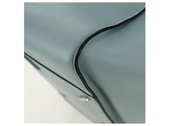 Borsa a mano LOEWE Hammock in pelle 2way Light Blue Silver Auth 190453A Argento Blu chiaro - vista 19