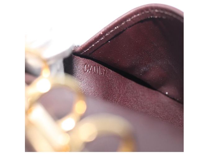 LOUIS VUITTON Monogram Vernis Agenda PM Amarante R21026 LV Auth BA14020 Burdeos - vista 11