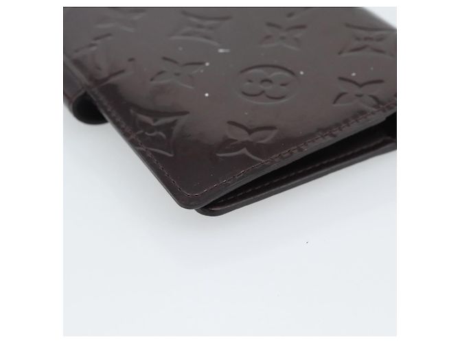 LOUIS VUITTON Monogram Vernis Agenda PM Amarante R21026 LV Auth BA14020 Burdeos - vista 17
