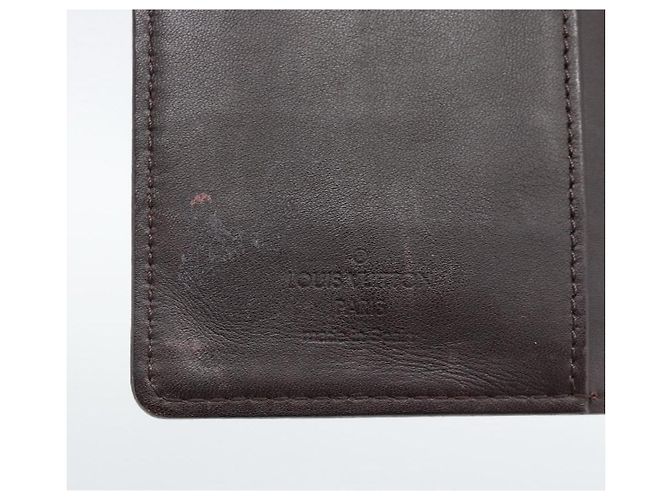 LOUIS VUITTON Monogram Vernis Agenda PM Amarante R21026 LV Auth BA14020 Burdeos - vista 18