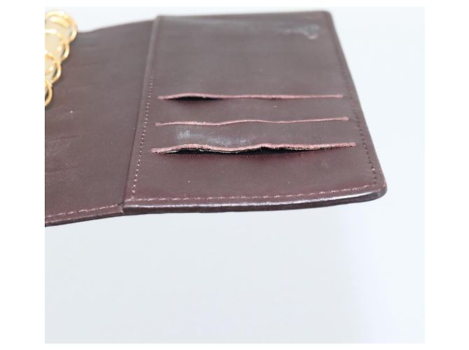 LOUIS VUITTON Monogram Vernis Agenda PM Amarante R21026 LV Auth BA14020 Burdeos - vista 23
