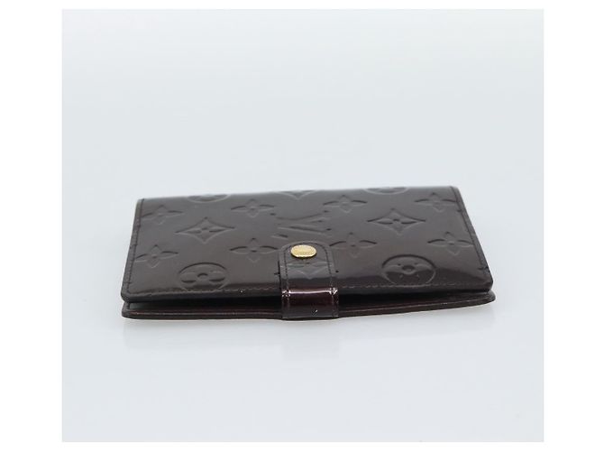 LOUIS VUITTON Monogram Vernis Agenda PM Amarante R21026 LV Auth BA14020 Burdeos - vista 3