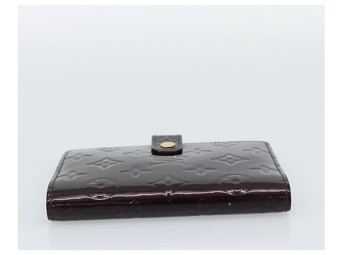 LOUIS VUITTON Monogram Vernis Agenda PM Amarante R21026 LV Auth BA14020 Burdeos - vista 4
