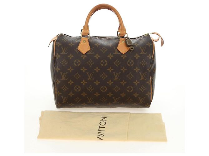 LOUIS VUITTON Borsa Monogram Speedy 30 M41526 LV Auth 188966V Monogramma - vista 12