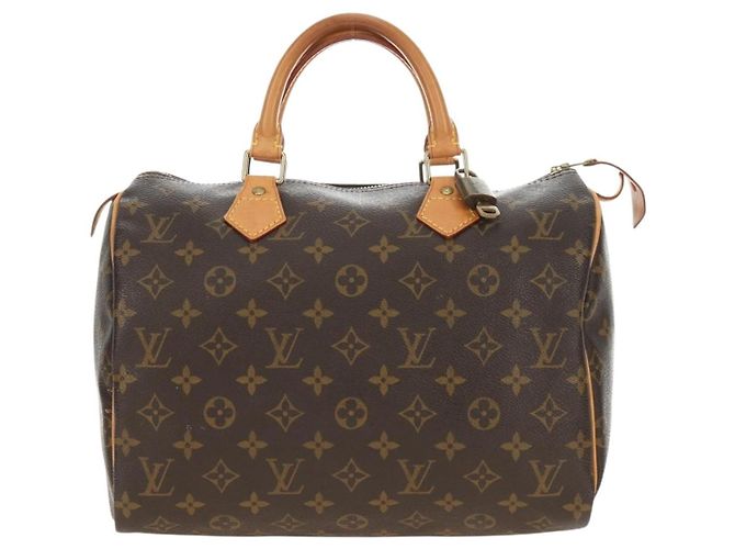 LOUIS VUITTON Borsa Monogram Speedy 30 M41526 LV Auth 188966V Monogramma - vista 13