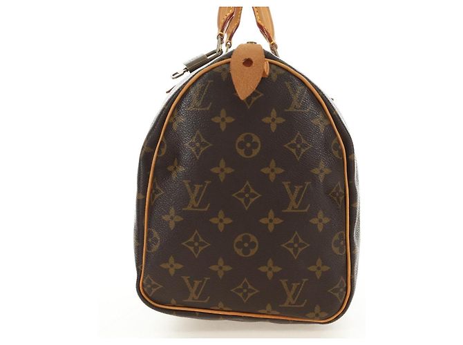 LOUIS VUITTON Borsa Monogram Speedy 30 M41526 LV Auth 188966V Monogramma - vista 3
