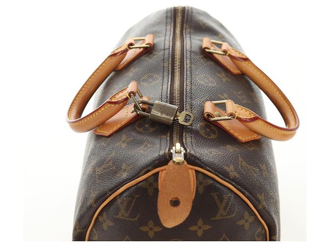 LOUIS VUITTON Borsa Monogram Speedy 30 M41526 LV Auth 188966V Monogramma - vista 7