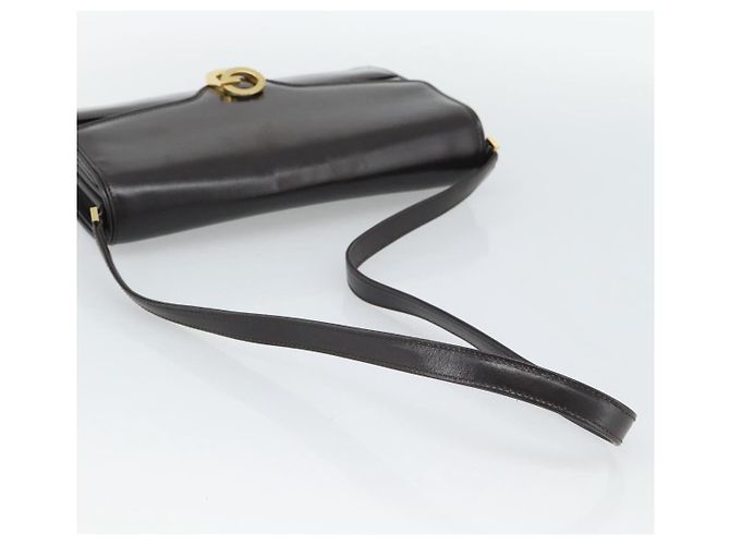Borsa a Spalla GUCCI in Pelle Marrone Oro Auth mr2650 D'oro - vista 7