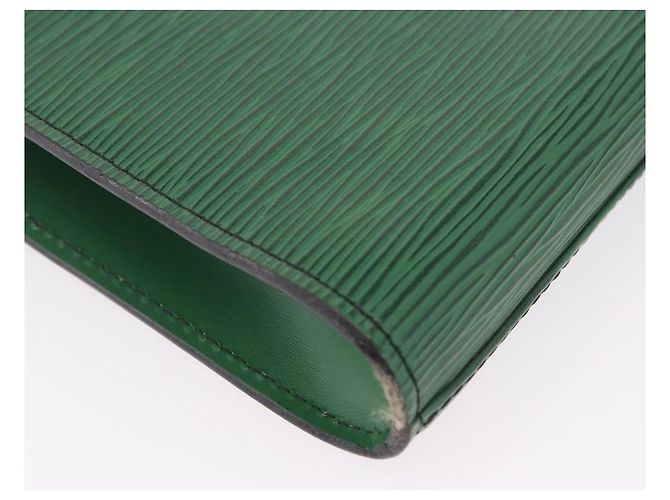 Clutch LOUIS VUITTON Epi Art Deco Green M52634 LV Auth 191535 Verde - vista 15