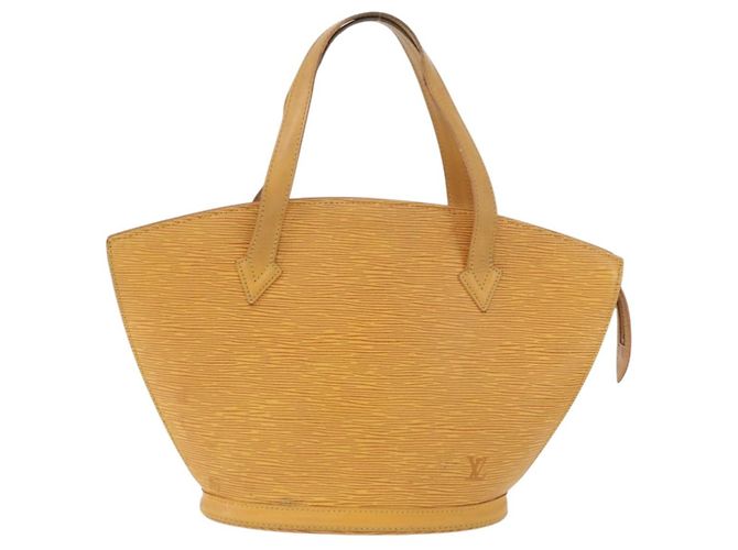 Borsa LOUIS VUITTON Epi Saint Jacques Giallo M52279 LV Auth 191642 - vista 13