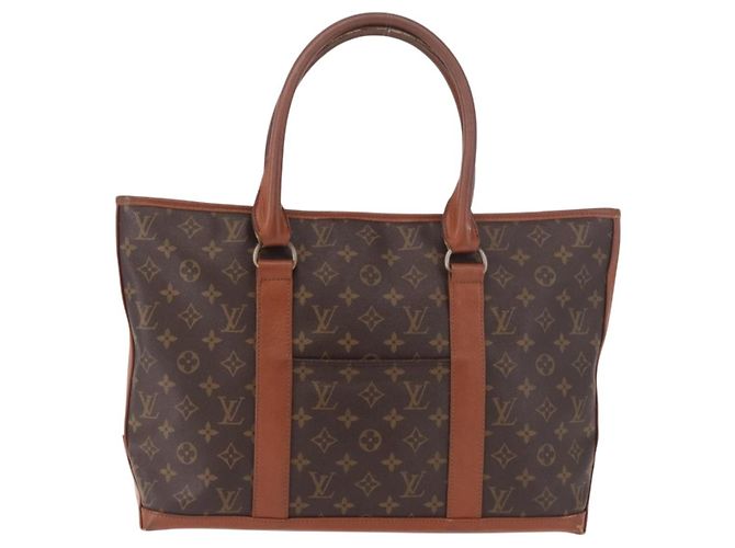LOUIS VUITTON Monogram Sac Weekend PM Tote Bag M42425 LV Auth 191711 Monogramma - vista 13