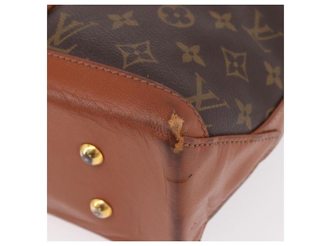 LOUIS VUITTON Monogram Sac Weekend PM Tote Bag M42425 LV Auth 191711 Monogramma - vista 15