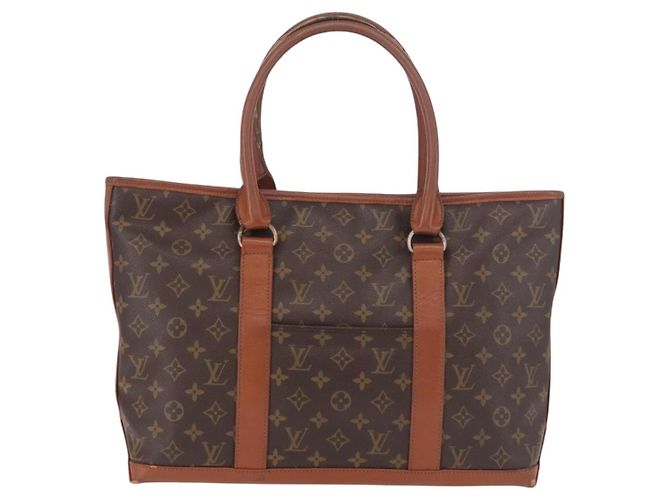 LOUIS VUITTON Monogram Sac Weekend PM Tote Bag M42425 LV Auth 191711 Monogramma - vista 2