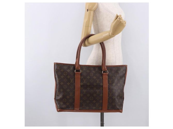 LOUIS VUITTON Monogram Sac Weekend PM Tote Bag M42425 LV Auth 191711 Monogramma - vista 22