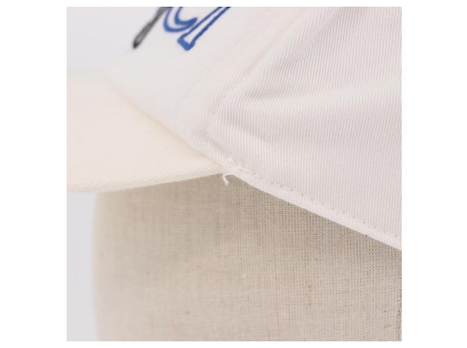 Gorra GUCCI de algodón blanco Auth BA13820V - vista 4