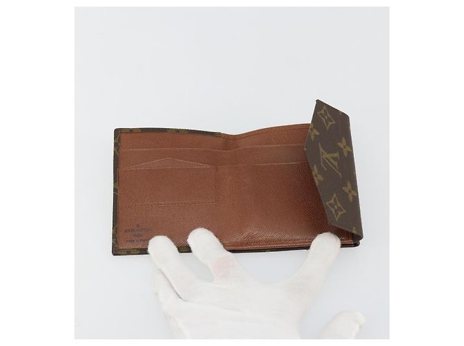 LOUIS VUITTON Portafoglio Monogram Portefeuille Victorine M62360 LV Auth 188187A Monogramma - vista 10