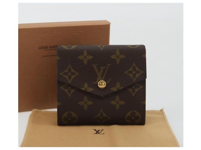 LOUIS VUITTON Portafoglio Monogram Portefeuille Victorine M62360 LV Auth 188187A Monogramma - vista 12