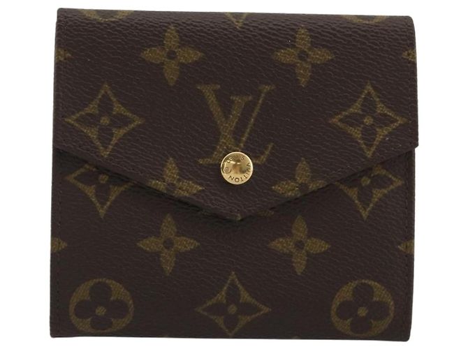 LOUIS VUITTON Portafoglio Monogram Portefeuille Victorine M62360 LV Auth 188187A Monogramma - vista 13