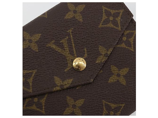 LOUIS VUITTON Portafoglio Monogram Portefeuille Victorine M62360 LV Auth 188187A Monogramma - vista 17